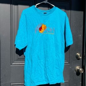 VINTAGE Winnie the Pooh embroidered shirt